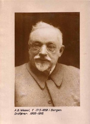 A. B. Wessel   Ordfører i perioden  1905  1910